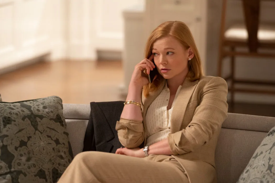 Sarah Snook as Shiv in Succession.