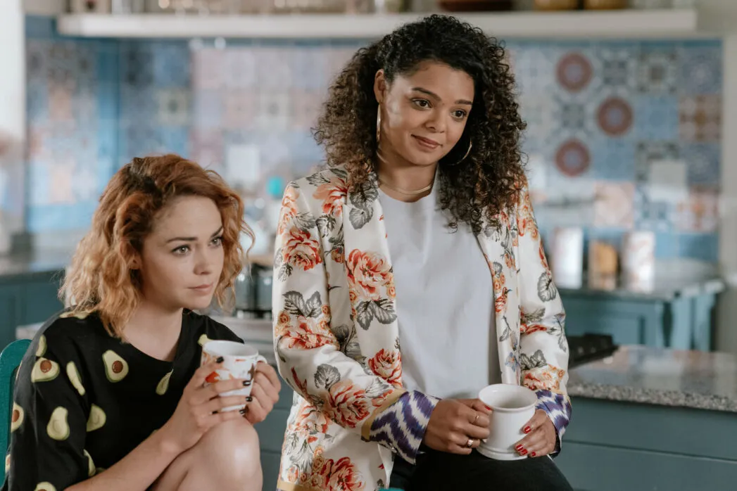 Blyde Smit and Bianca Flanders in Troukoors