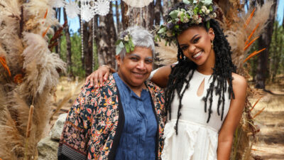 Vinette Abrahams en Crystal-Donna Roberts. Foto: kykNET