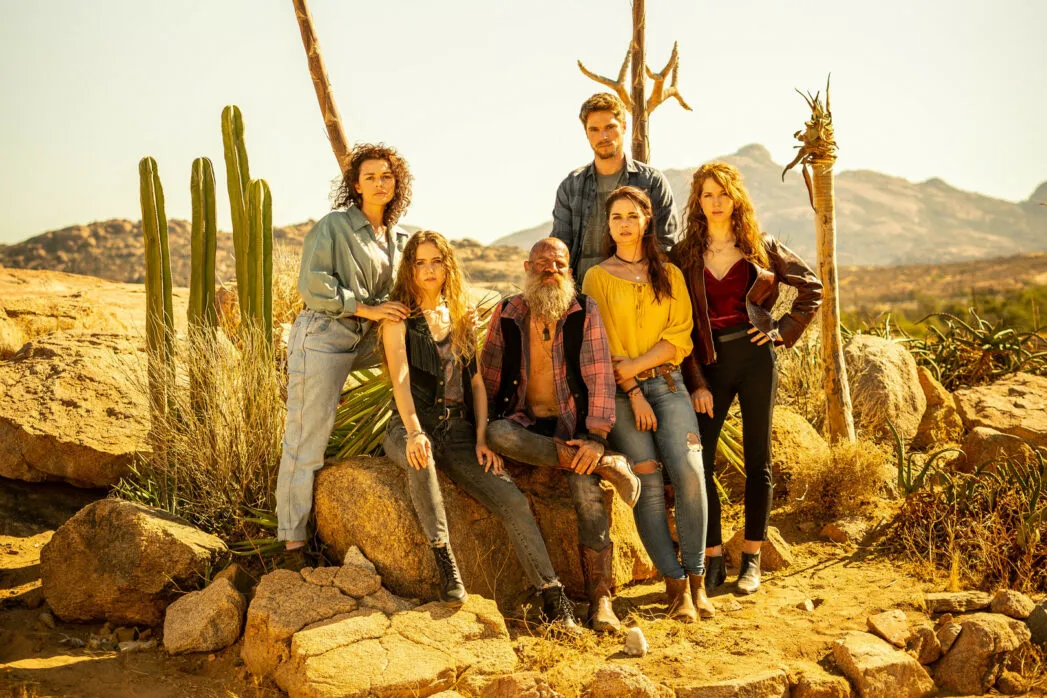 Amalia Uys is as Jana 'n sag-taai lid van die Greyling-familie in Desert Rose. Foto: Verskaf