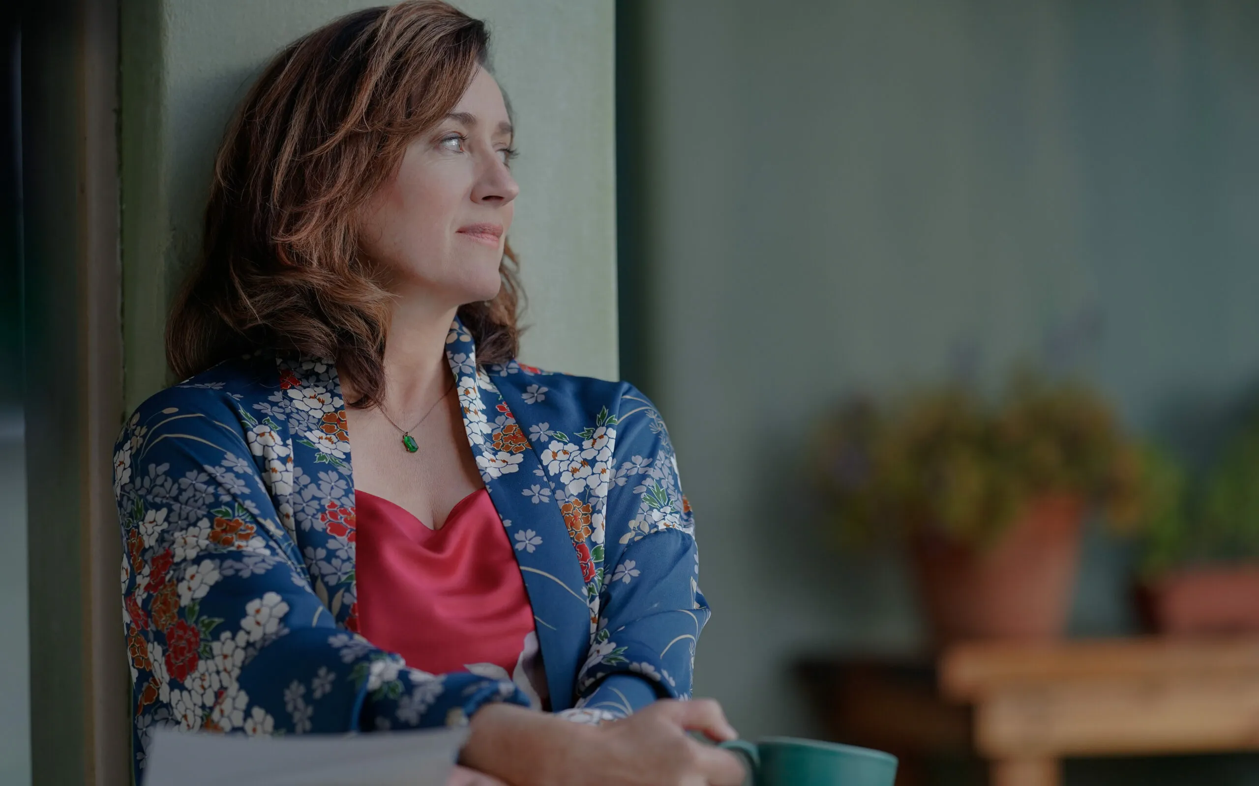 Maria Doyle-Kennedy in Recipes for Love and Murder op M-Net. Foto: Verskaf