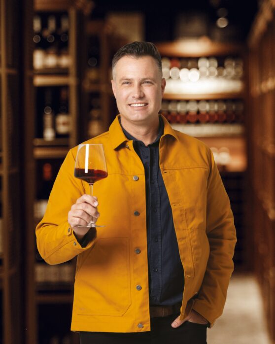 Die wynmeester Danie van der Merwe